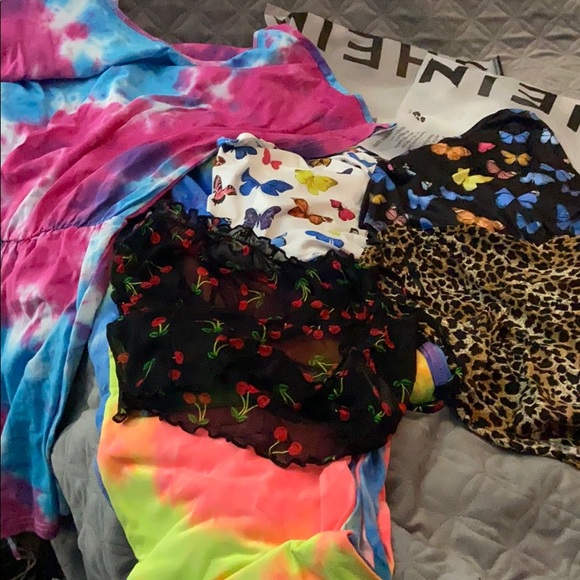 Mixture of items from SHEIN in size large